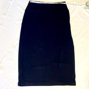 Eileen Fisher Black Pull On Skirt Size Small